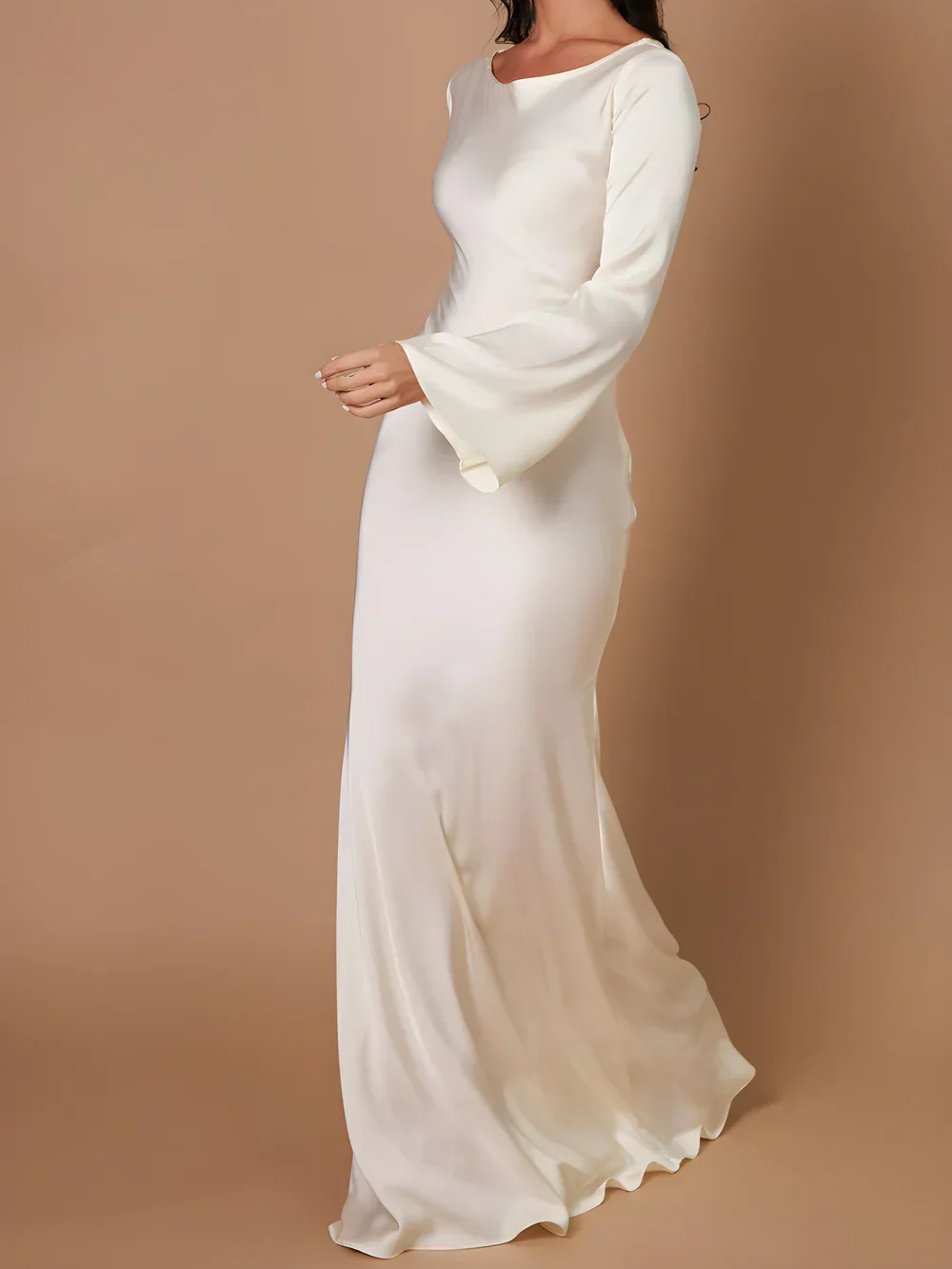 Catalina Maxikleid mit schmaler Passform | Minimalistisch, Elegant & Atmungsaktiv für Abende