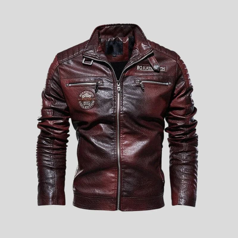 Jan Vintage Rebel Herren Lederjacke | Zeitlose Eleganz und kühner Stil