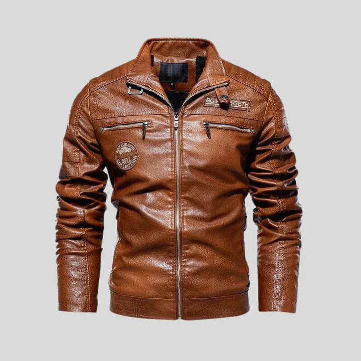 Jan Vintage Rebel Herren Lederjacke | Zeitlose Eleganz und kühner Stil