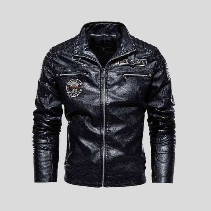 Jan Vintage Rebel Herren Lederjacke | Zeitlose Eleganz und kühner Stil