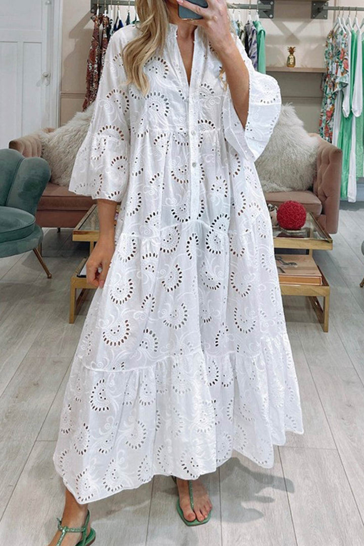 Sommeroutfit Damen | Luftiges & bequemes Sommerkleid | Lässig & stilvoll für warme Tage