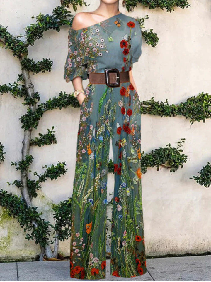 Chanine Damen Jumpsuit | Luftiger Schnitt und Feminine Silhouette für Frühling & Sommer