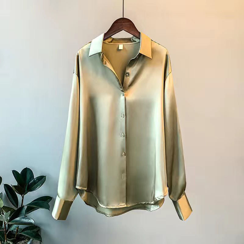 Alma | Elegante Seidenbluse für Frauen | Luxus & Raffinesse