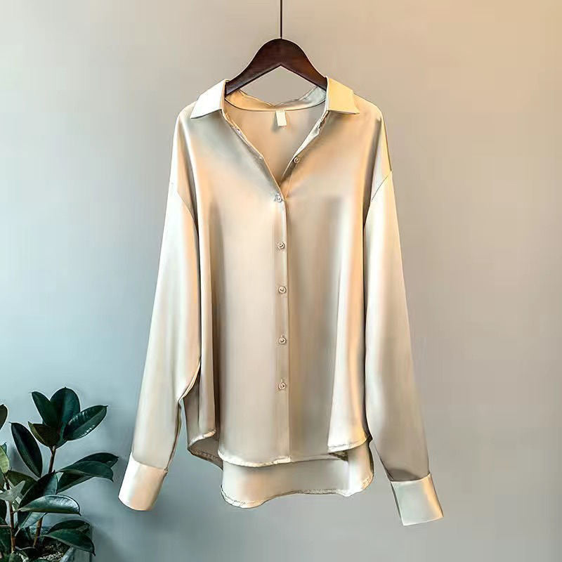 Alma | Elegante Seidenbluse für Frauen | Luxus & Raffinesse