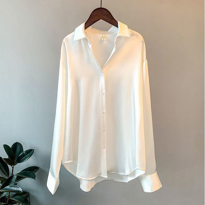 Alma | Elegante Seidenbluse für Frauen | Luxus & Raffinesse