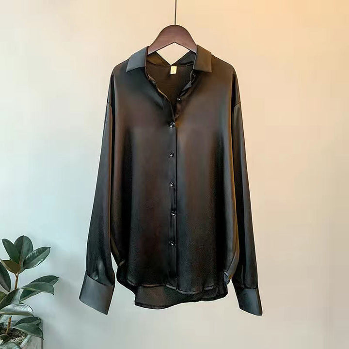 Alma | Elegante Seidenbluse für Frauen | Luxus & Raffinesse