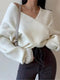 Viola | Eleganter Kreuzpullover für Damen - Komfort & Sophisticated Style
