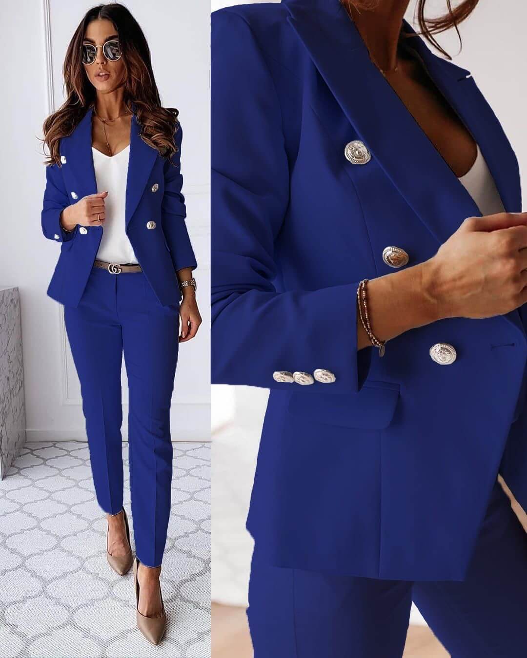 Chloé | Moderner und schicker Blazeranzug für Damen | Eleganz und Vielseitigkeit