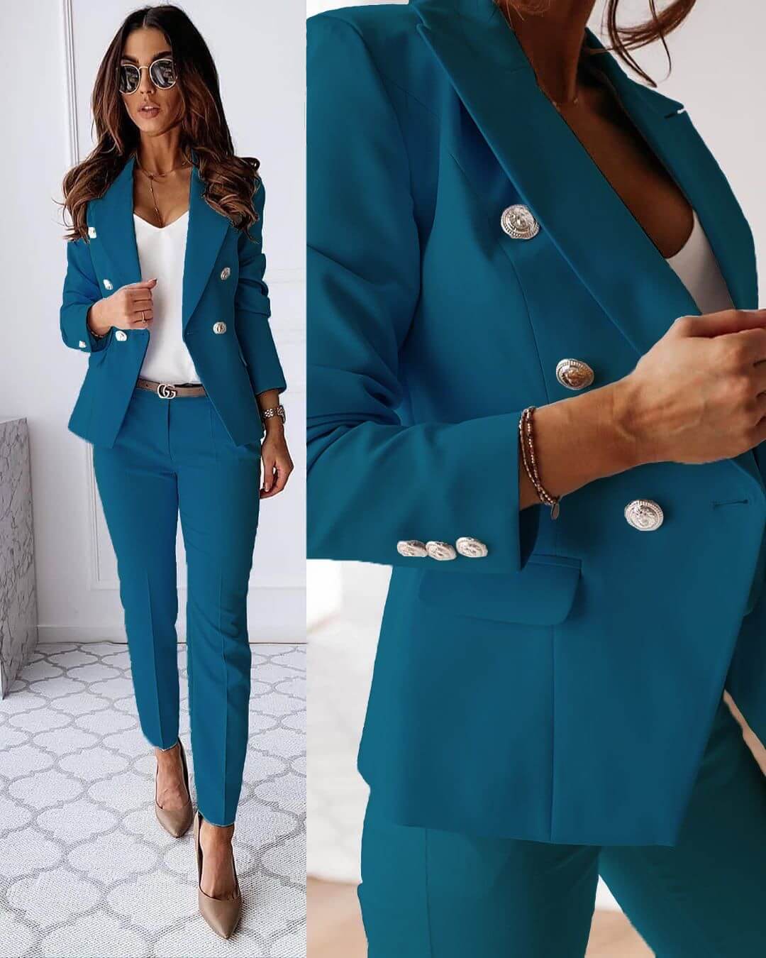 Chloé | Moderner und schicker Blazeranzug für Damen | Eleganz und Vielseitigkeit