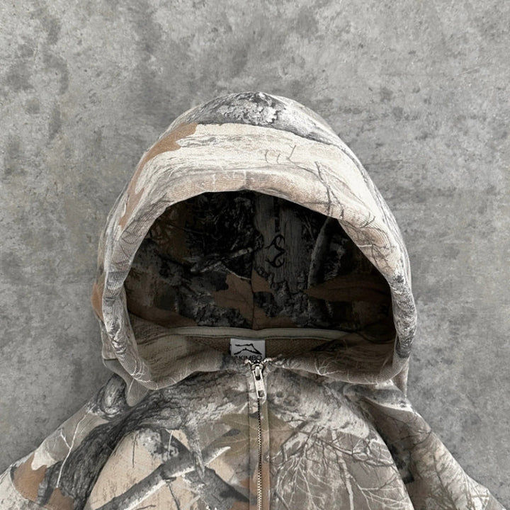 Basil | Herren Camo Kapuzenjacke - Urban Style & Lässige Bequemlichkeit
