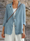 Leichter Leinenblazer | Lockere Passform | Zeitlos & Elegant
