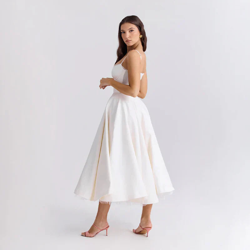 Enchanted Dress Damenkleid | Eleganter Schnitt Weicher Stoff & Romantischer Stil für besondere Anlässe