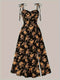 Lila Ärmelloses Blumenkleid für Frauen | Herz-Ausschnitt & Romantischer Stil