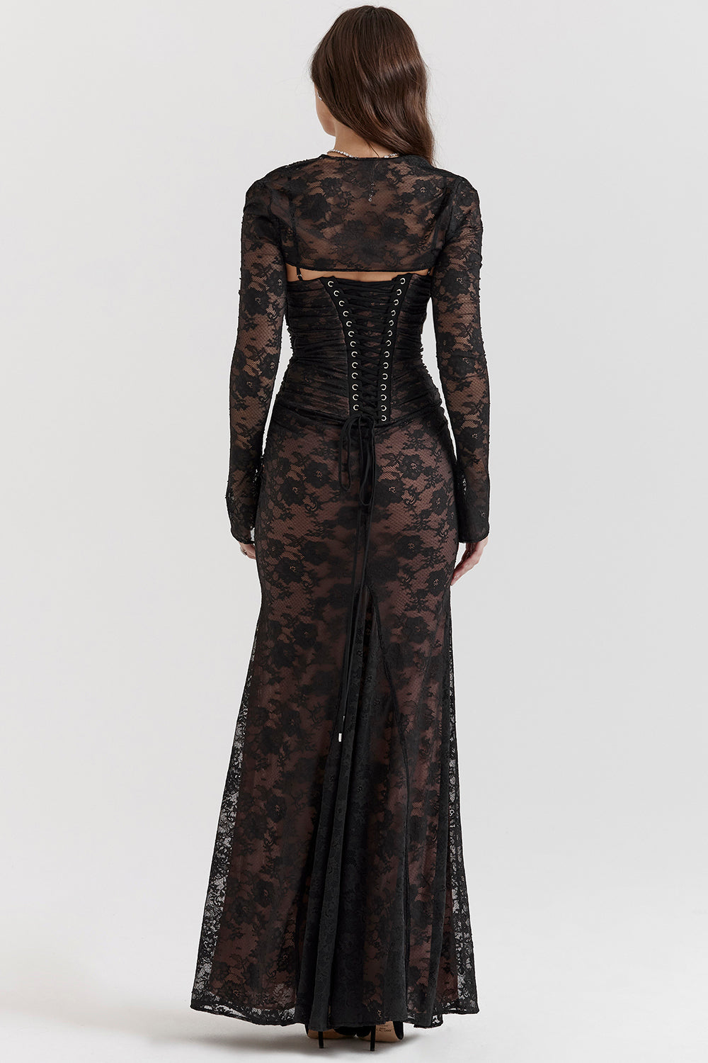 Alba Langes Kleid für Frauen | Eleganter Stil & Fließendes Gewebe