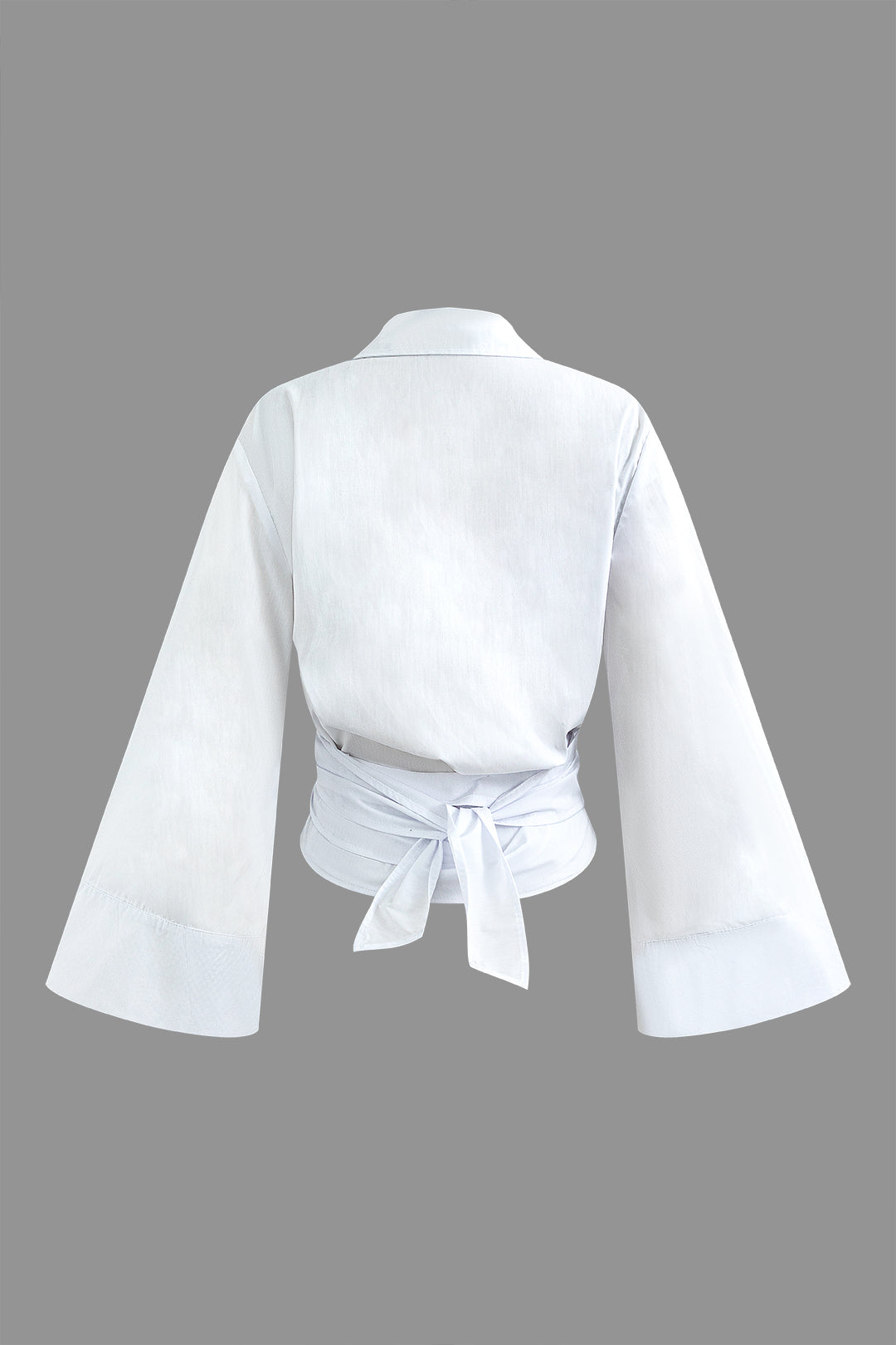 Zelina Damen Wickelhemd | Elegantes Blusenshirt mit V-Ausschnitt & lockerer Passform