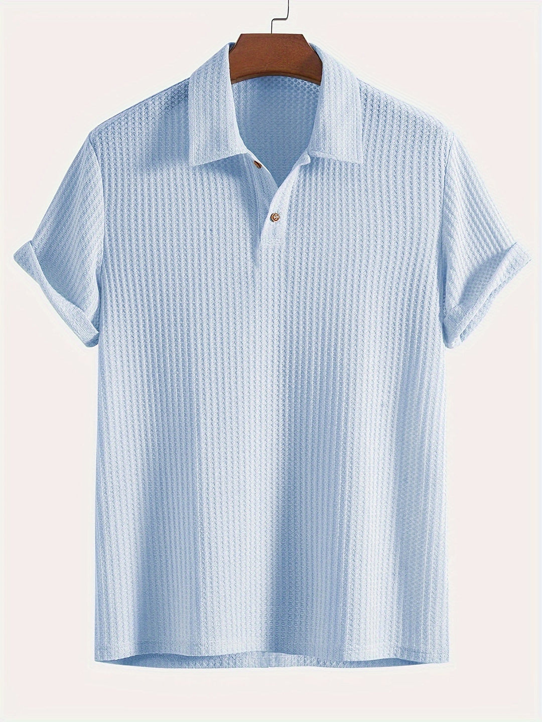 Herren Klassisches Strukturiertes Poloshirt | Bequem & Vielseitig | Smarter Casual-Look