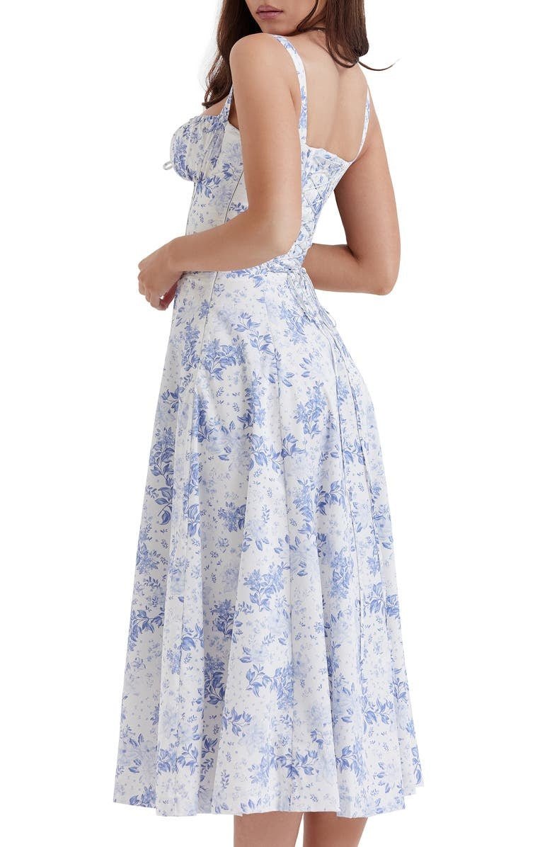 Blumenkleid mit Korsett | Lässige Eleganz & sommerlicher Charme