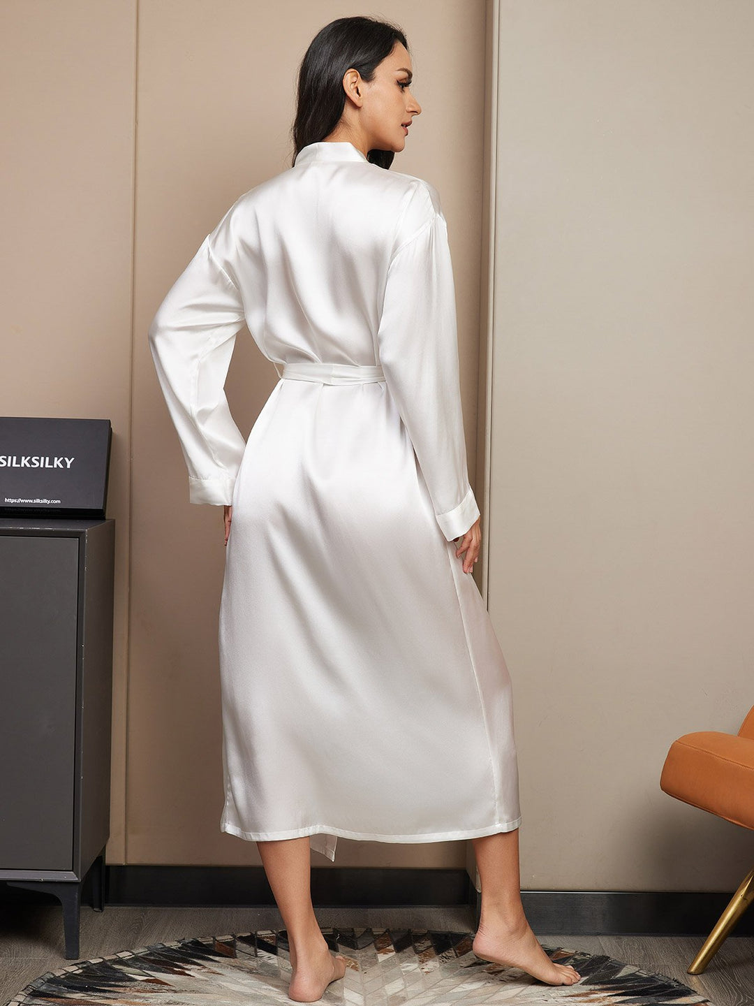 Ariella Damen Bademantel mit Schmeichelnder Passform | Weich, Elegant & Luxuriös für Zuhause
