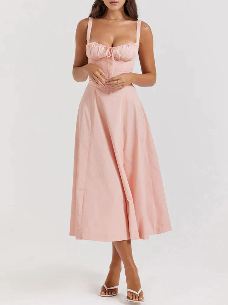 Brittney | Bustierkleid mit Korsett - Lässige Eleganz & sommerlicher Tragekomfort