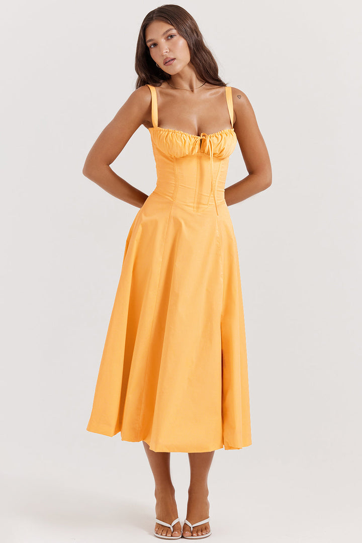 Brittney | Bustierkleid mit Korsett - Lässige Eleganz & sommerlicher Tragekomfort