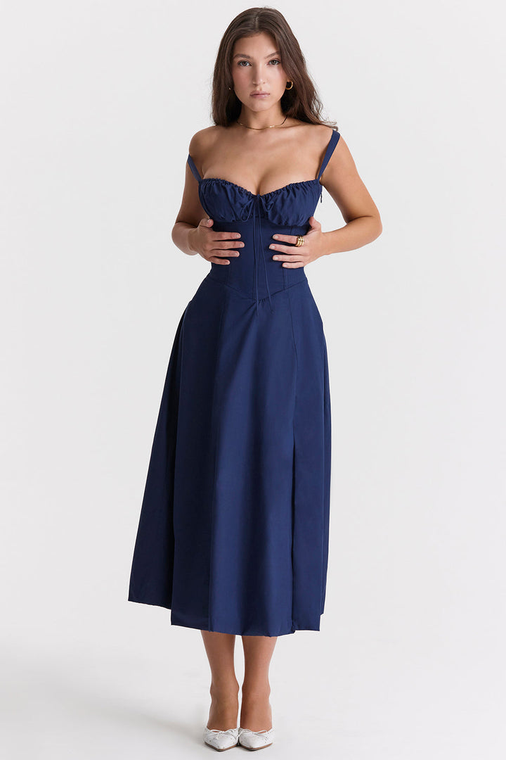Brittney | Bustierkleid mit Korsett - Lässige Eleganz & sommerlicher Tragekomfort