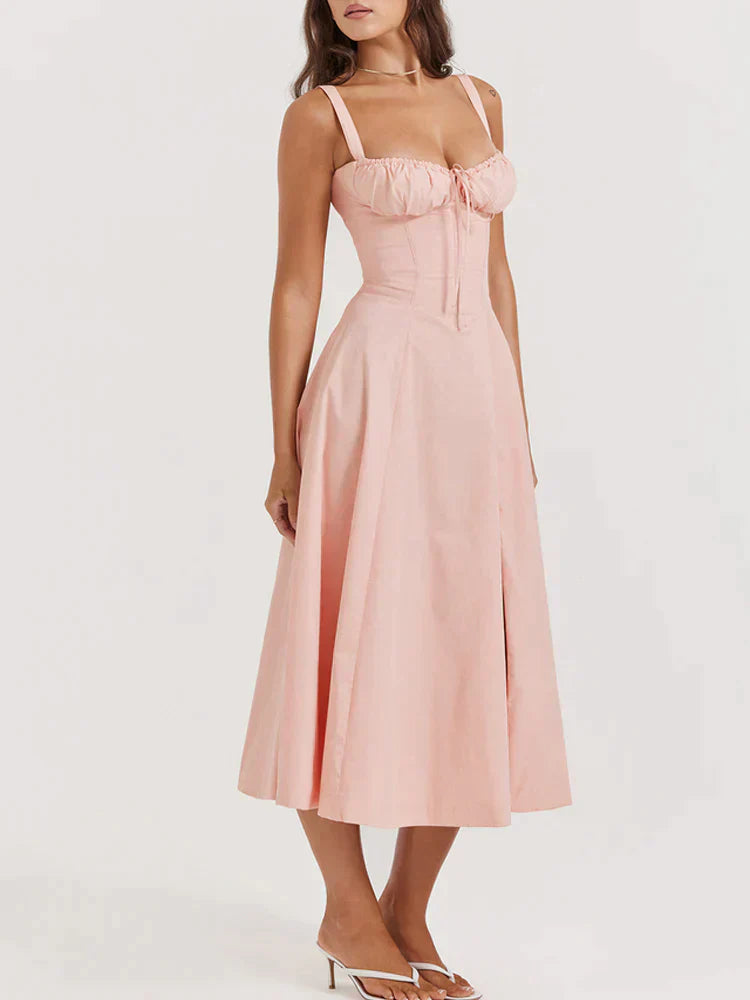 Brittney | Bustierkleid mit Korsett - Lässige Eleganz & sommerlicher Tragekomfort