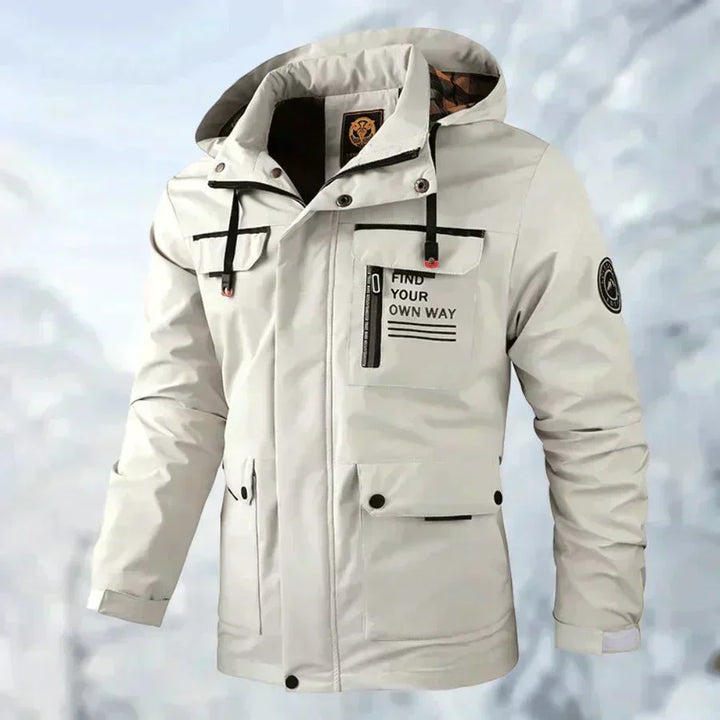 Jeric Windbreaker-Jacke – Stilvoller Schutz für Herbst- und Winterabenteuer