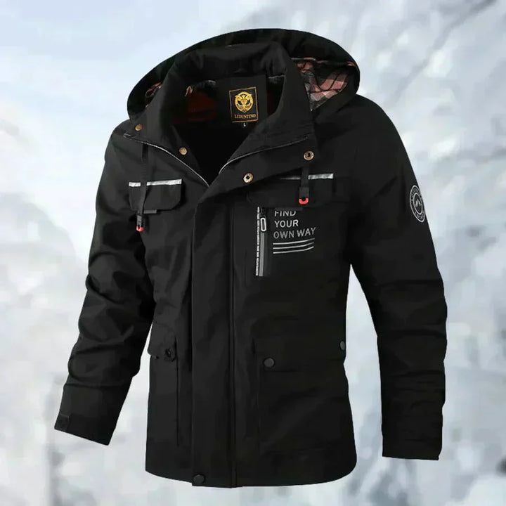 Jeric Windbreaker-Jacke – Stilvoller Schutz für Herbst- und Winterabenteuer