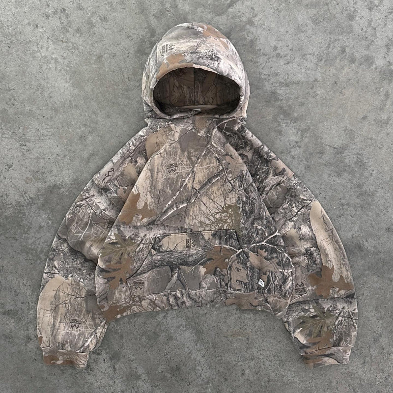 Basil | Herren Camo Kapuzenjacke - Urban Style & Lässige Bequemlichkeit