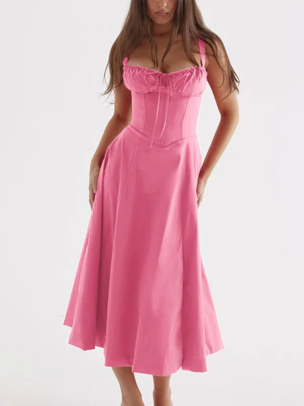 Brittney | Bustierkleid mit Korsett - Lässige Eleganz & sommerlicher Tragekomfort