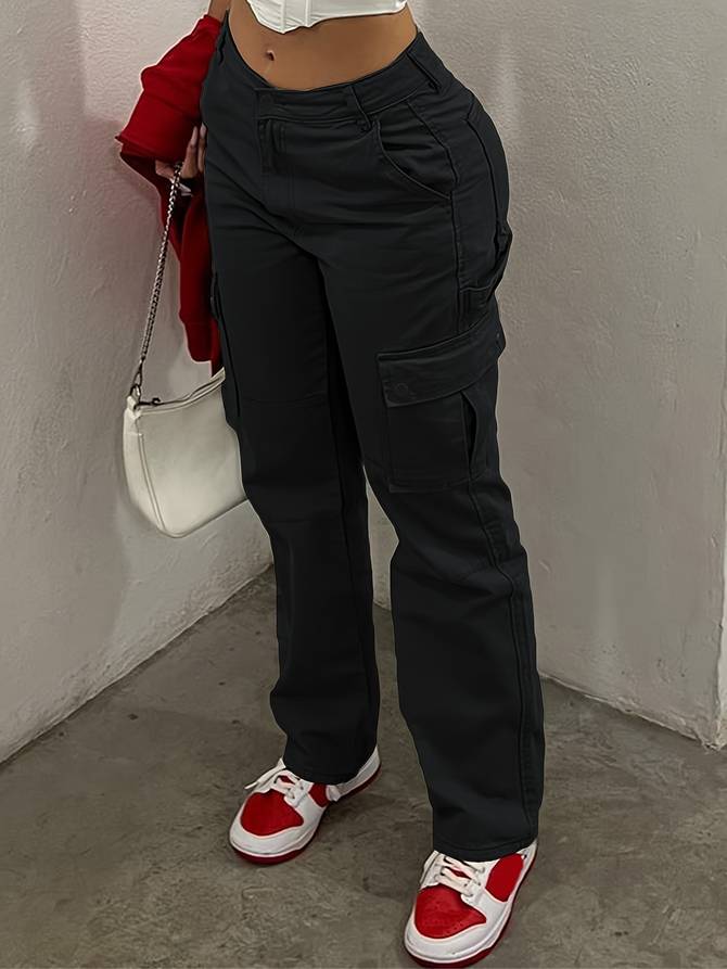 Nova | Cargohose mit hoher Taille Schick & Bequem
