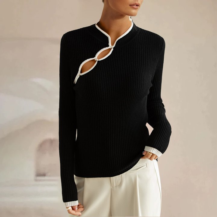 Alisa Eleganter Pullover für Damen | Vielseitig, Komfortabel, Raffiniertes Design