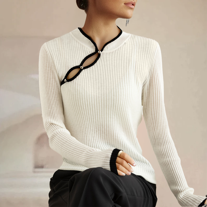 Alisa Eleganter Pullover für Damen | Vielseitig, Komfortabel, Raffiniertes Design