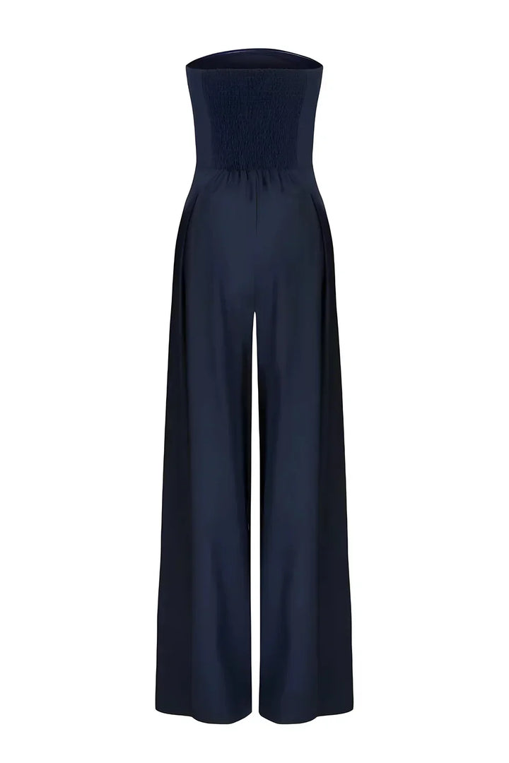 Inara Trägerloser Jumpsuit für Damen mit Weitem Bein | Eleganz & Komfort für jeden Anlass