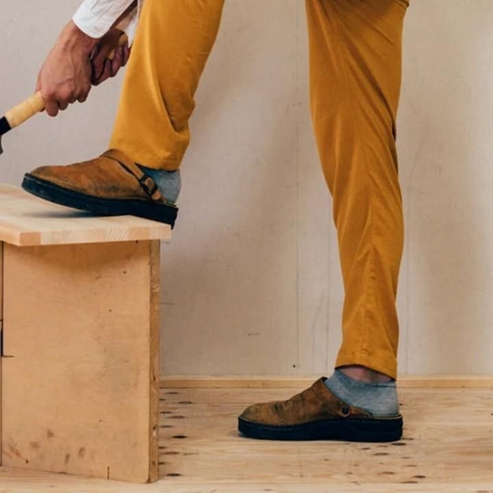 Bequeme Lederclogs | Unisex-Schuhe zum Reinschlüpfen für den täglichen Gebrauch
