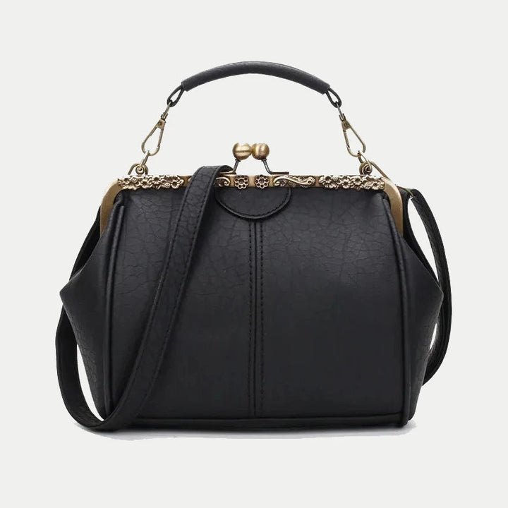 Coby | Bolso clásico con cierre de clip para mujer: atemporal, elegante y lujoso.