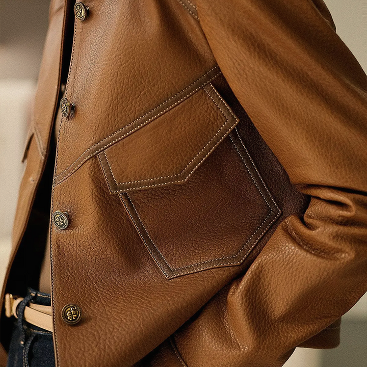 Anita | Elegante Lederjacke für Damen - Zeitlos & Sophisticated