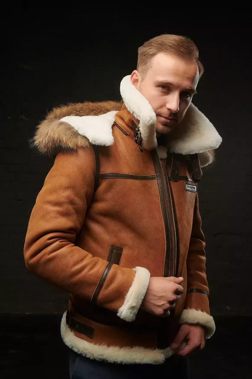 AIDEN | Nordische Winterjacke mit Kapuze für Männer