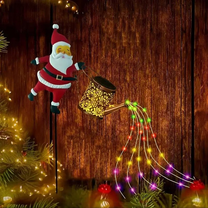 Solar Santa Garden Light - Stehende Weihnachtsbeleuchtung für draußen