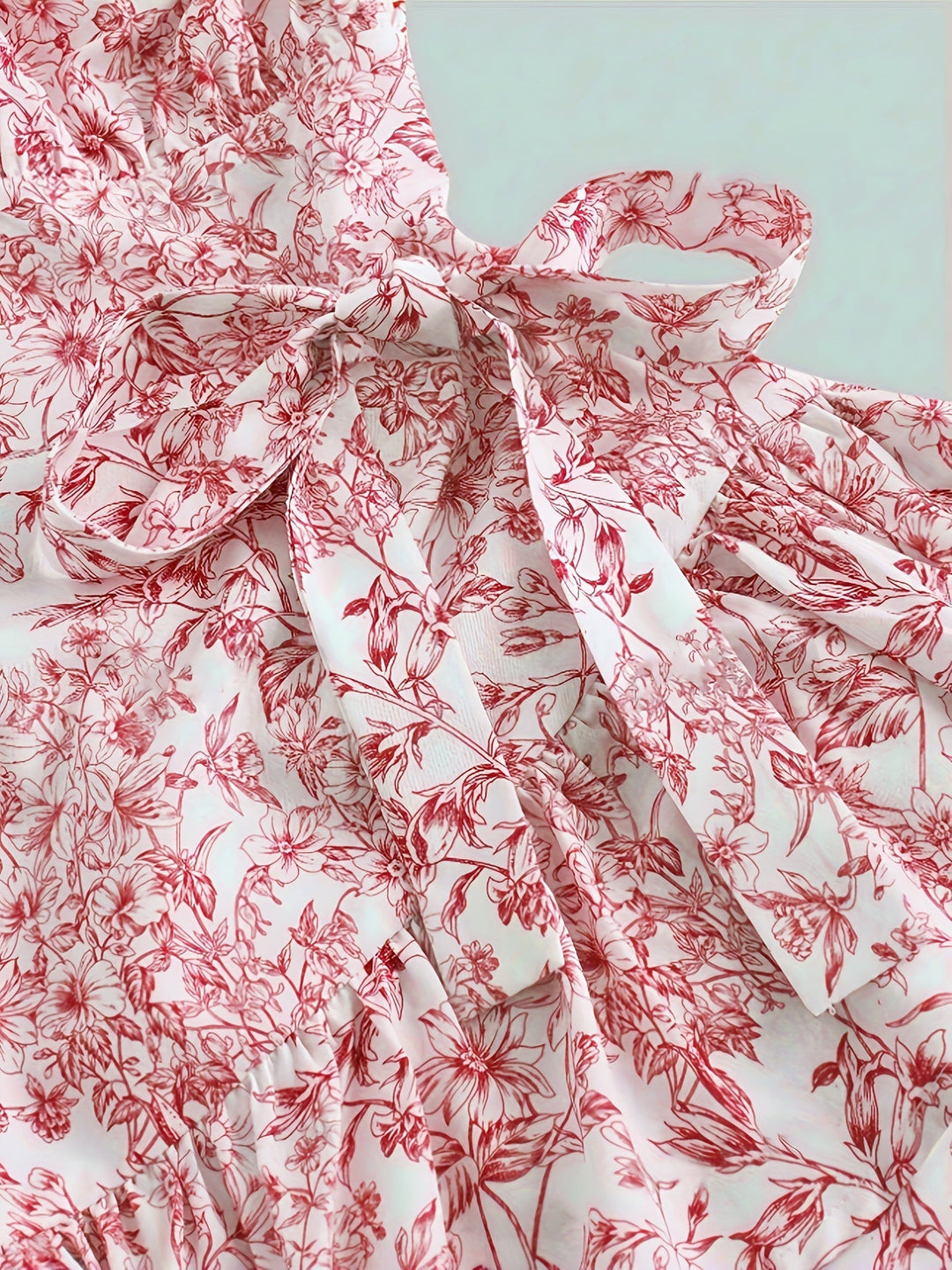 Ryle Kleid Mini Blumenkleid mit Halfterkragen und Einsatz Für Frauen