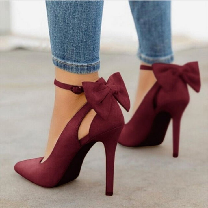 Avelia Pumps mit Schleife | Eleganz und Raffinesse für alle Anlässe