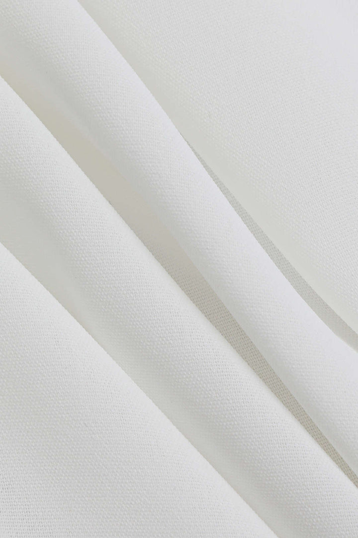Vittoria Damenhemd | Minimalistisches Shirt mit geknotetem Saum & gekrempelten Ärmeln