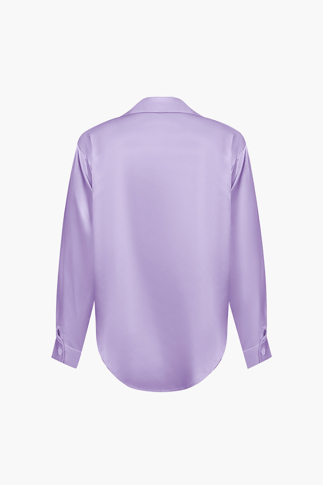 Lillian Satinbluse für Damen | Elegantes Langarmhemd mit lockerer Passform & zeitlosem Design