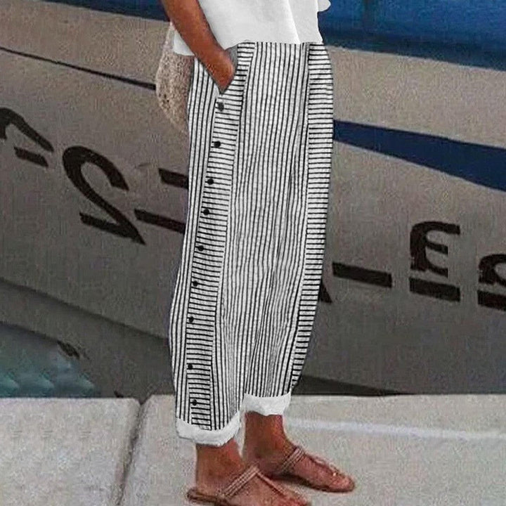 Line Trousers | Bequeme Passform mit Seitentaschen & zeitloses Design für jede Gelegenheit