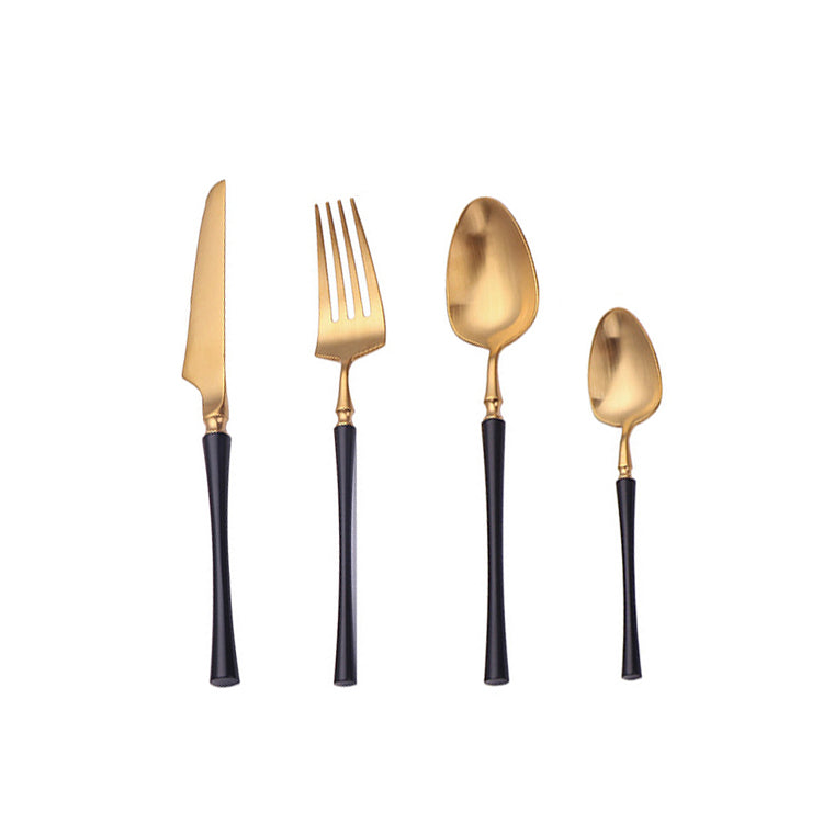 24-teiliges Edelstahl-Besteckset – PureSet Elegantes Besteck für Alltag & Anlässe