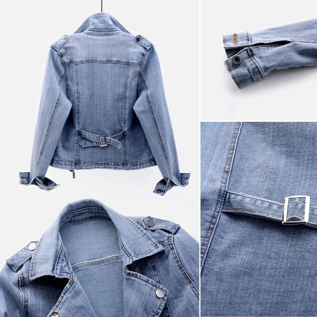 Liset | Lässige Denim-Jacke für Frauen - zeitlos & modisch
