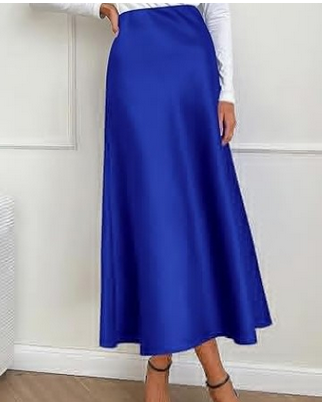 Elara Midirock aus Satin | Eleganz und Geschmeidigkeit für alle Gelegenheiten