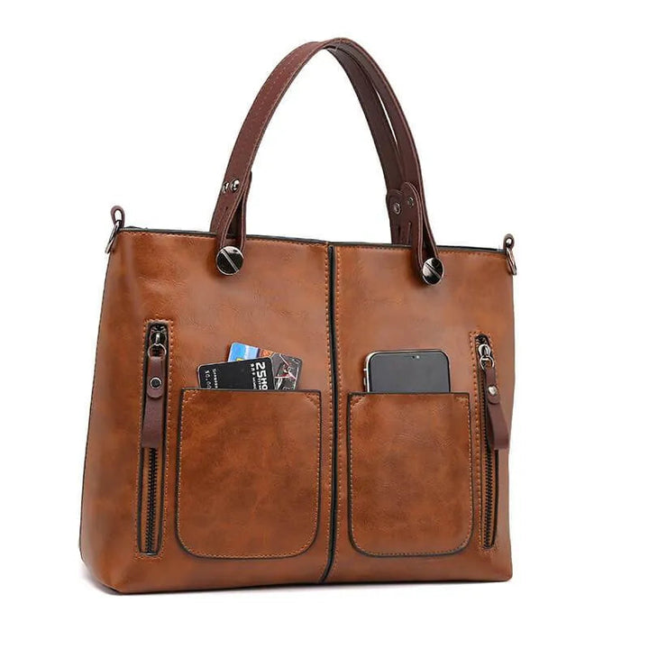 Sweetheart Schultertasche aus Leder | Elegant, langlebig und alltagstauglich