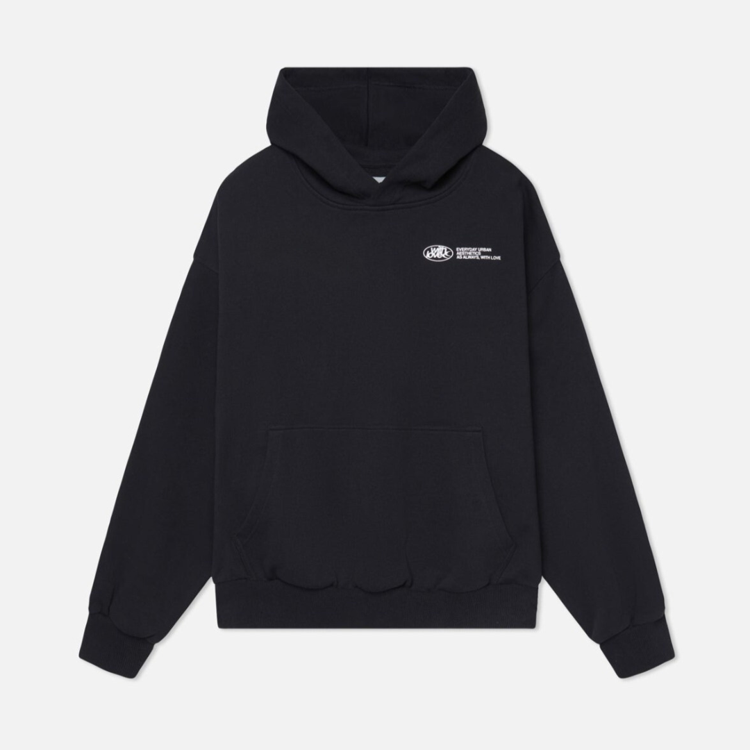 Klassischer Hoodie mit Brustprint | Bequeme Passform & vielseitiger Streetstyle-Look