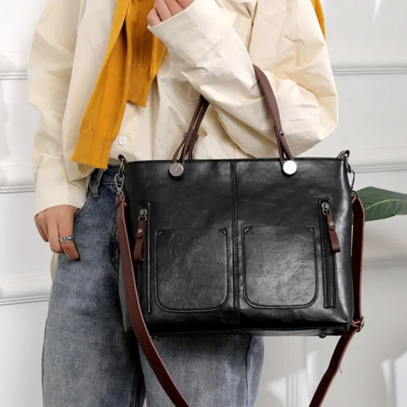 Sweetheart Schultertasche aus Leder | Elegant, langlebig und alltagstauglich
